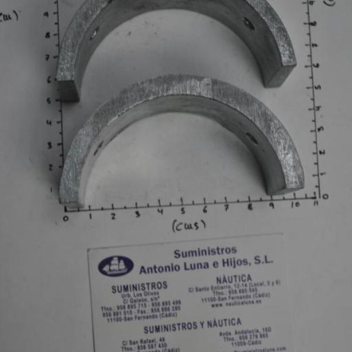 Ánodo de zinc para hélice (equivalente 15670000 Gori) Tecnoseal [5]