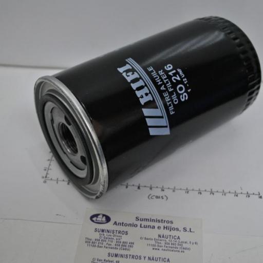 Filtro de aceite (equivalente 190.24.051 Sole Diesel) Hifi