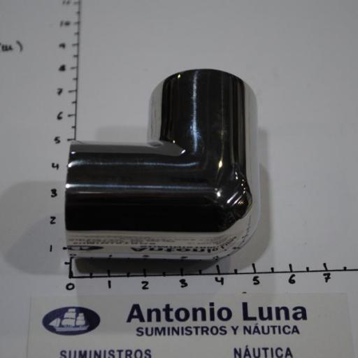 Codo de 90º inox-316 para tubo de 25 mm [3]