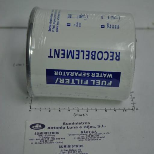 Filtro decantador (sólo recambio) (equivalente S3213 Racor) RecMar [4]