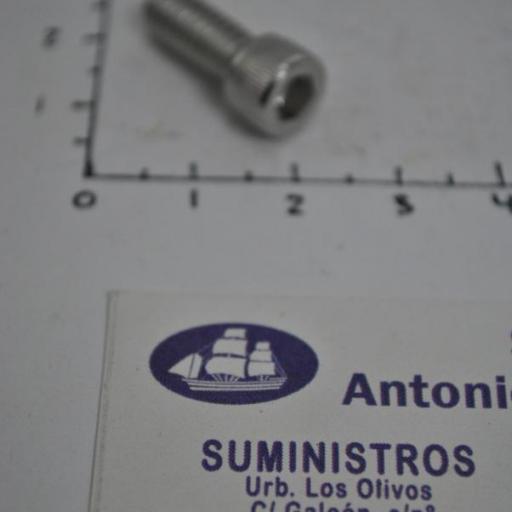 Tornillo cabeza allen Din-912 acero inoxidable A4 (AISI-316) de rosca UNC [6]