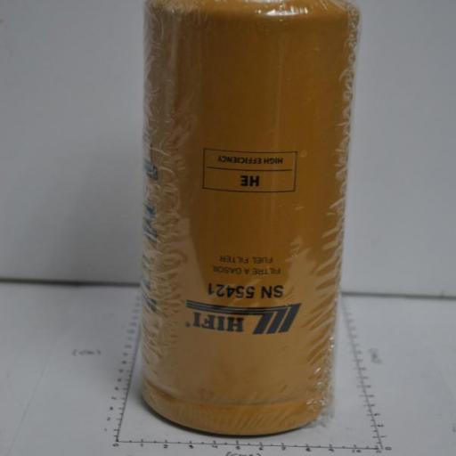 Filtro de gasoil (equivalente 1R0751 Caterpillar) Hifi [3]