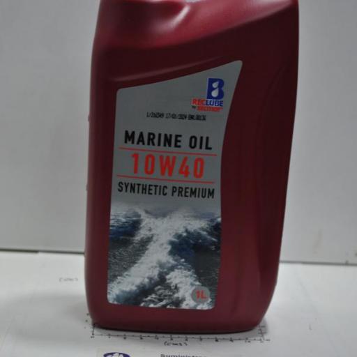 Aceite marino de 4 tiempos 10W40 de 1 litro RecLube [3]