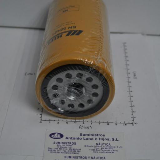 Filtro de gasoil (equivalente 1R0751 Caterpillar) Hifi [6]