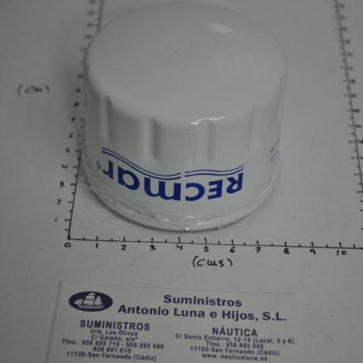 Filtro de aceite (equivalente 834337 Volvo) RecMar [6]