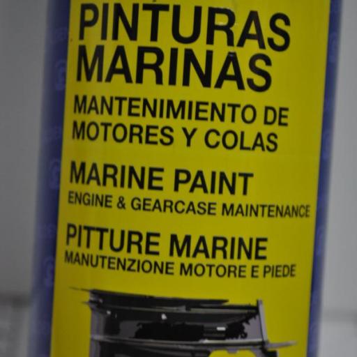 Pintura (spray) azul marino para motores Yamaha 400 ml Goldenship [3]