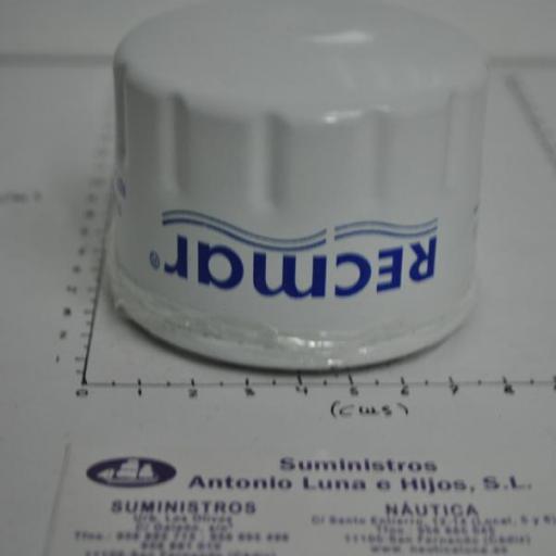 Filtro de aceite (equivalente 834337 Volvo) RecMar [1]