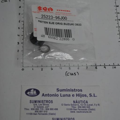 Retén de la varilla de cambio 25223-96J00 original Suzuki [7]