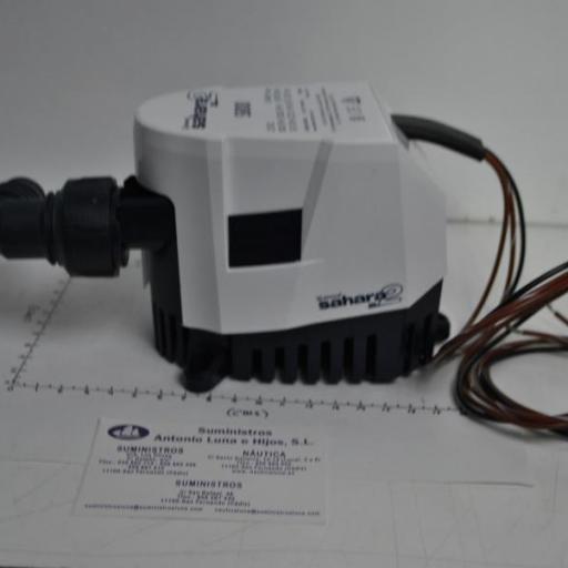Bomba de achique sumergible automática 12V Sahara MK2 800 (con acople acodado 90º) Attwood [4]