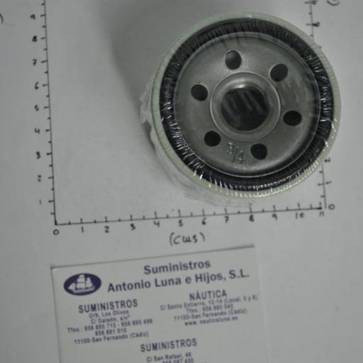 Filtro de aceite (equivalente 16510-87J00 Suzuki) Sierra [4]