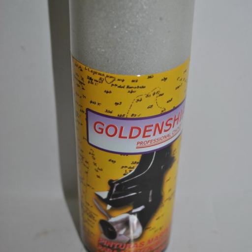 Pintura (spray) para motor Honda gris metalizado 400ml Goldenship [1]