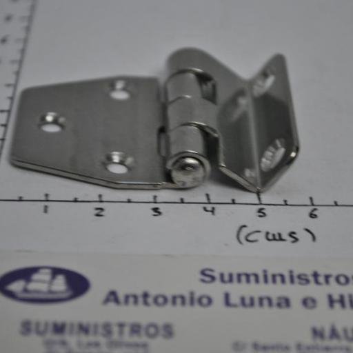 Bisagra de acero inoxidable AISI-316 de 48 x 37 mm Viadana [2]
