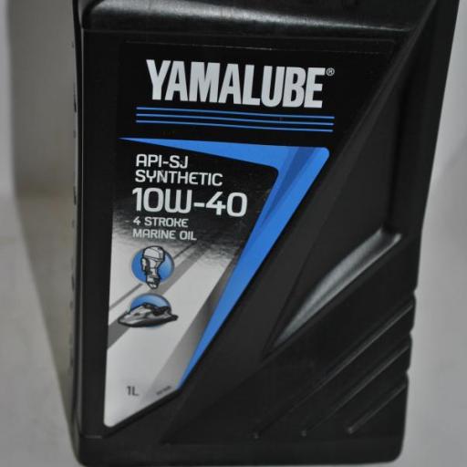 Aceite de motor 4T Yamalube 10W40 sintético de 1 litro Yamaha [1]