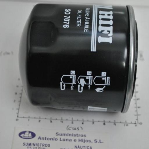 Filtro de aceite (equivalente motores V8 Mercruiser) Hifi Filter [5]