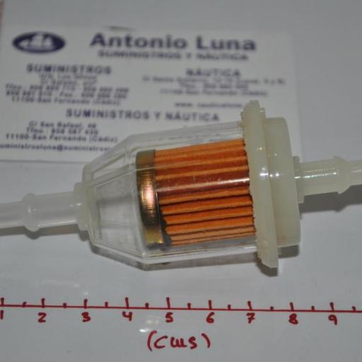Filtro de combustible Imnasa (universal) en línea 8 mm [3]