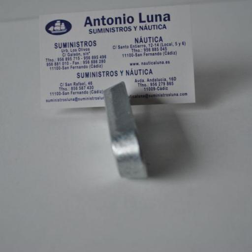 Ánodo de zinc (equivalente 68T-45251-00 Yamaha) Tecnoseal [3]