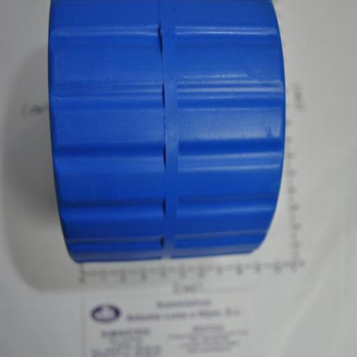 Rueda (rodillo) azul lateral para remolque de embarcaciones Osculati [1]