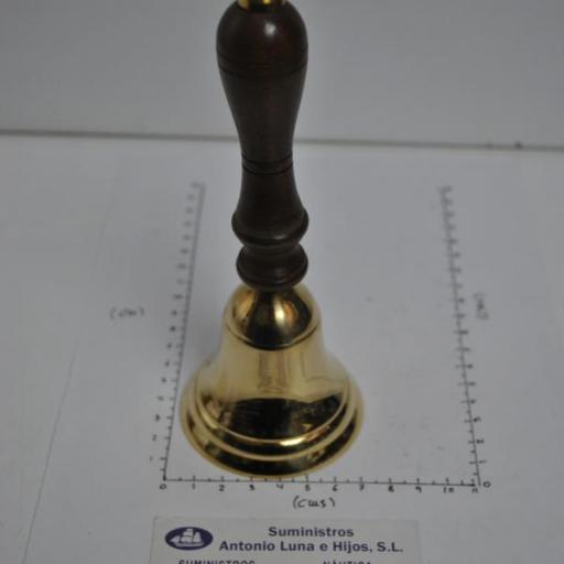 Campana de mano de latón [6]