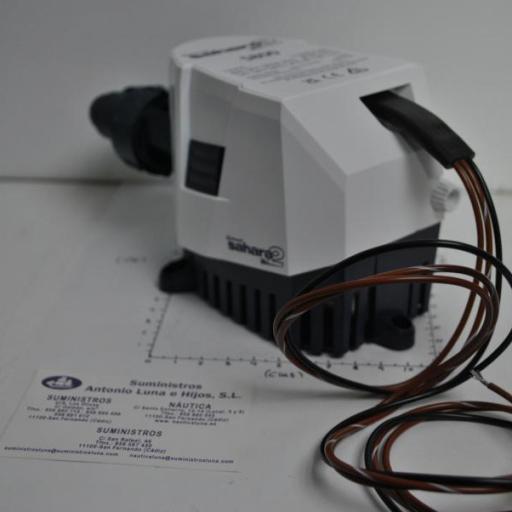 Bomba de achique sumergible automática 12V Sahara MK2 800 (con acople acodado 90º) Attwood [7]