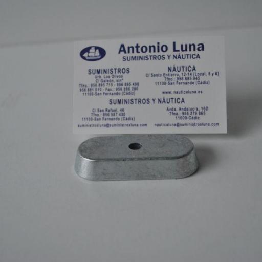 Ánodo de zinc (equivalente 68T-45251-00 Yamaha) Tecnoseal [2]