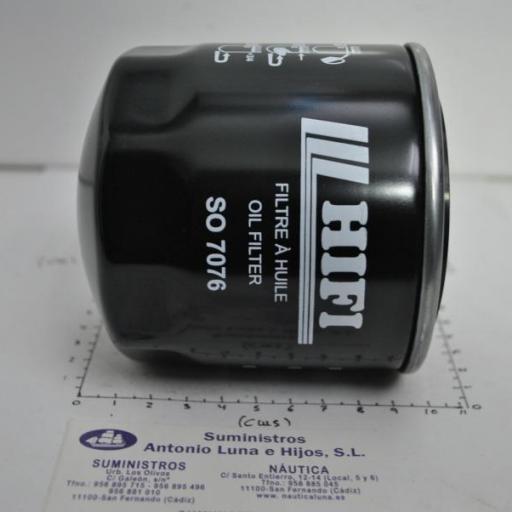 Filtro de aceite (equivalente motores V8 Mercruiser) Hifi Filter [6]