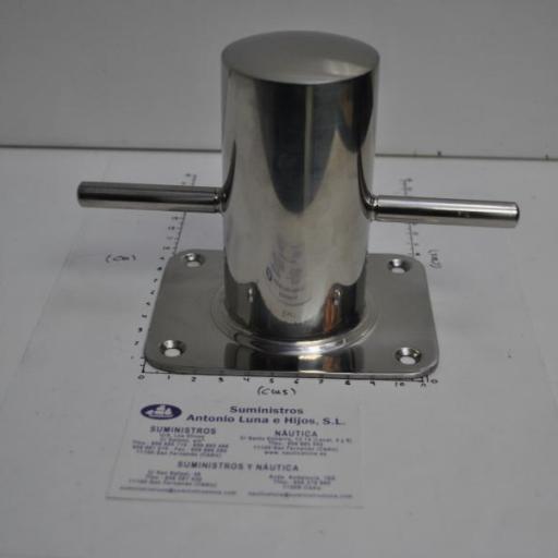 Bita de amarre de acero inoxidable AISI-316 de diámetro de cilindro 60 mm [4]