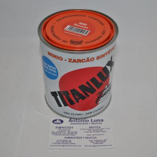 Minio sintético naranja 750 ml Titanlux [1]
