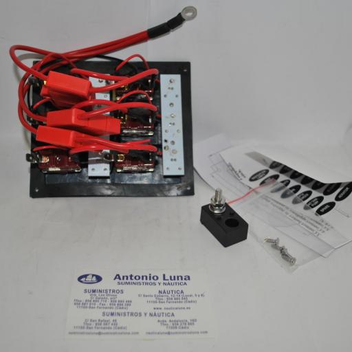 Panel eléctrico negro estanco de 12V de 6 interruptores con led indicador AAA [1]