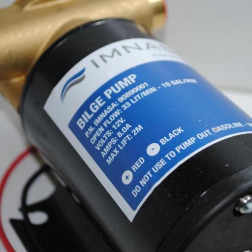 Bomba de achique 12V y 33 l/m Ocean Technologies - Matromarine [2]