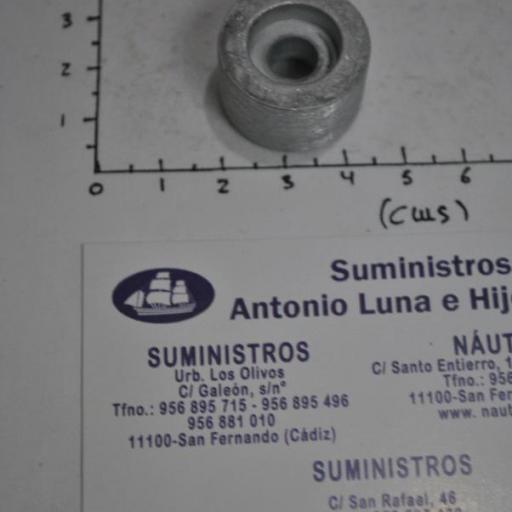 Ánodo de aluminio (equivalente 12155-ZV5-000 Honda) RecMar [1]