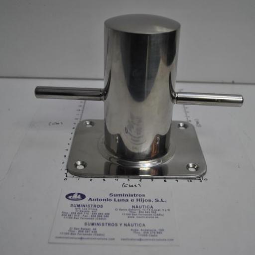 Bita de amarre de acero inoxidable AISI-316 de diámetro de cilindro 60 mm [0]