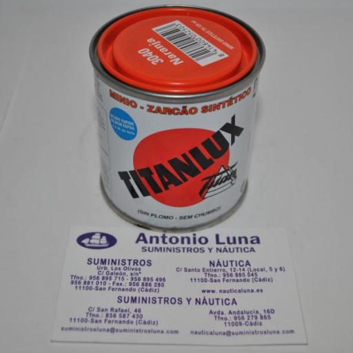 Minio sintético naranja 125 ml Titanlux [1]