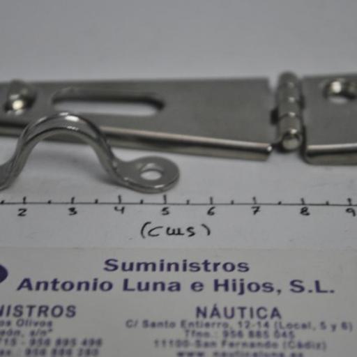 Bisagra con pasacabos de acero inoxidable AISI-316 Viadana [4]