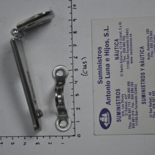 Bisagra con pasacabos de acero inoxidable AISI-316 Viadana [5]