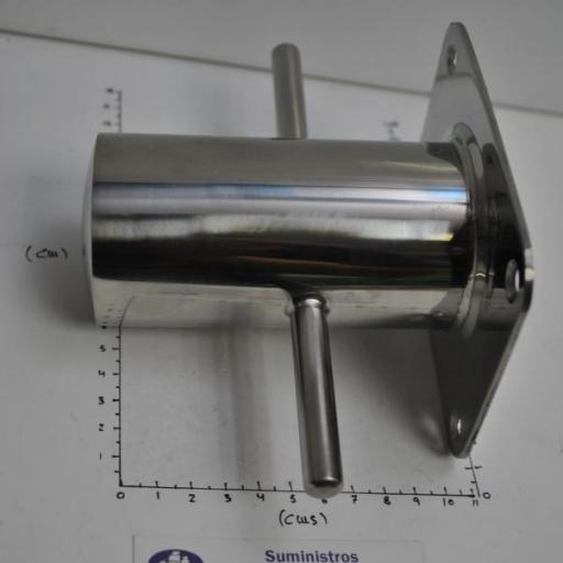 Bita de amarre de acero inoxidable AISI-316 de diámetro de cilindro 60 mm [5]