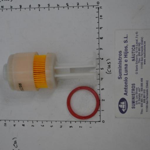Filtro de combustible (equivalente 65L-24563-00 Yamaha) RecMar [2]