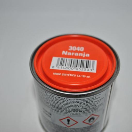 Minio sintético naranja 125 ml Titanlux [2]
