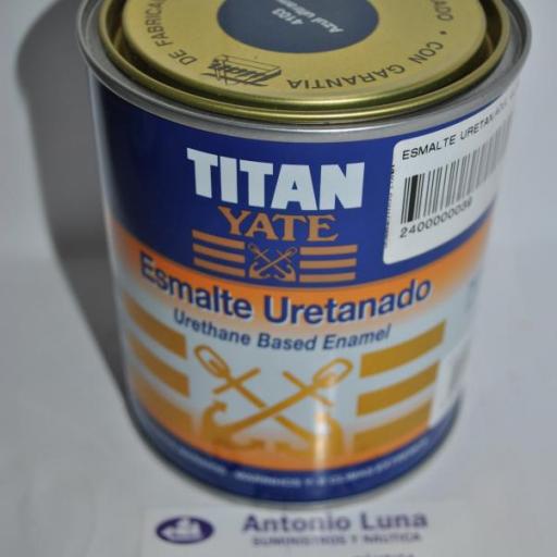 Esmalte uretanado azul ultramar 750ml Titan Yate [1]