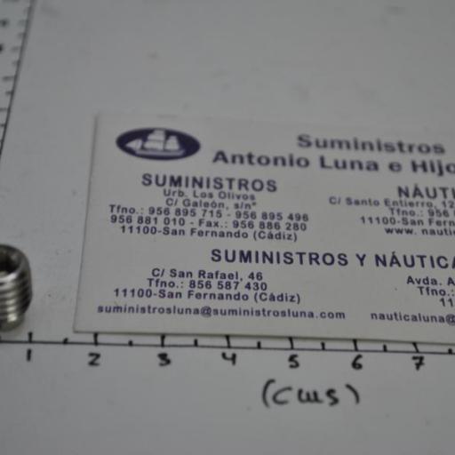 Espárrago Din-915 de acero inoxidable A4 (AISI-316)