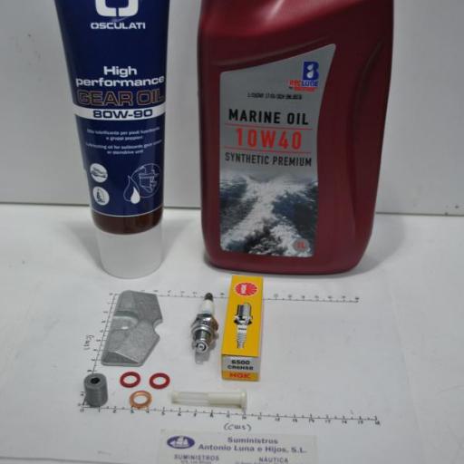 Kit de mantenimiento básico para motores Yamaha F2.5B (año 2015 y posteriores) [2]