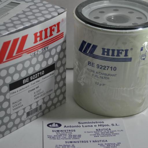 Filtro decantador (sólo recambio) (equivalente 857633-2 Volvo) Hifi [3]