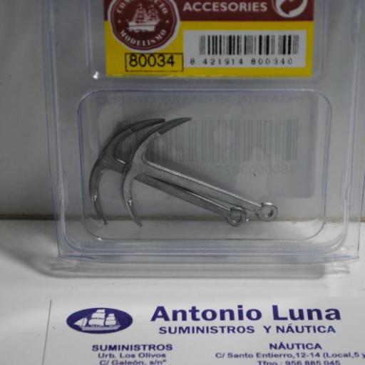 Ancla metal 36 mm x 45 mm (2 ud) Constructo [2]