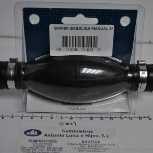 Bomba de combustible (perilla) universal para manguera de 8 mm Scepter [3]