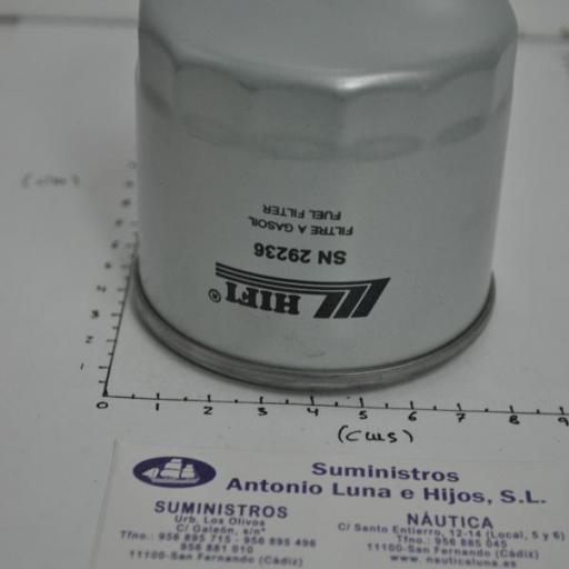 Filtro de gasoil (equivalente 129470-55703 Yanmar) Hifi [1]