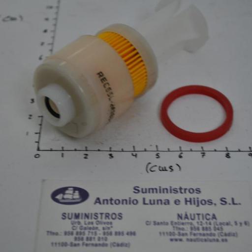 Filtro de combustible (equivalente 65L-24563-00 Yamaha) RecMar
