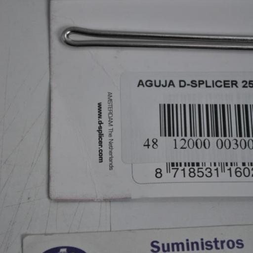 Aguja simple F25 para cabos de 6-8 mm D-Splicer [5]