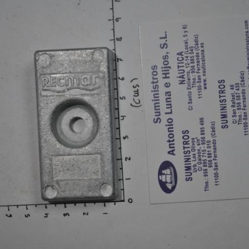 Ánodo de aluminio (equivalente 41109-ZW1-B00 Honda) RecMar [2]