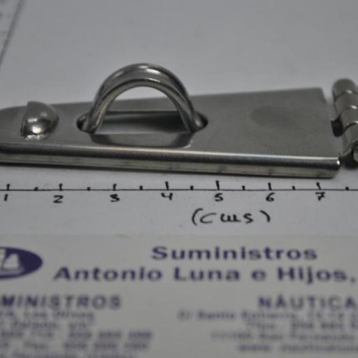 Bisagra con pasacabos de acero inoxidable AISI-316 Viadana [1]