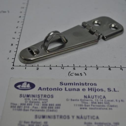 Bisagra con pasacabos de acero inoxidable AISI-316 Viadana [2]