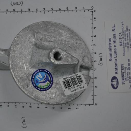 Ánodo de aluminio (equivalente 61A-45371-00 Yamaha) Canada Metal-Martyr Anodes [1]